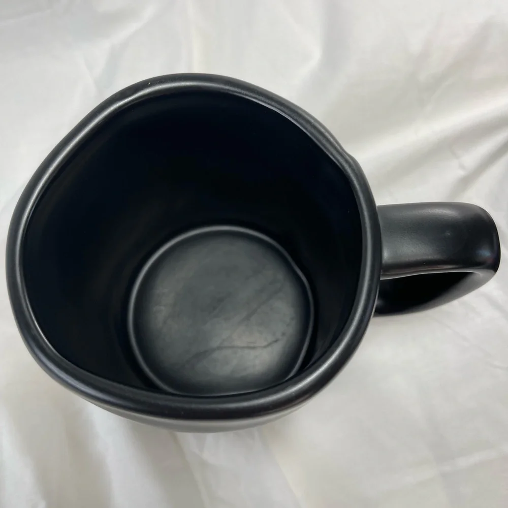 ⭐️Rae Dunn Matte Black BOSS Coffee Mug